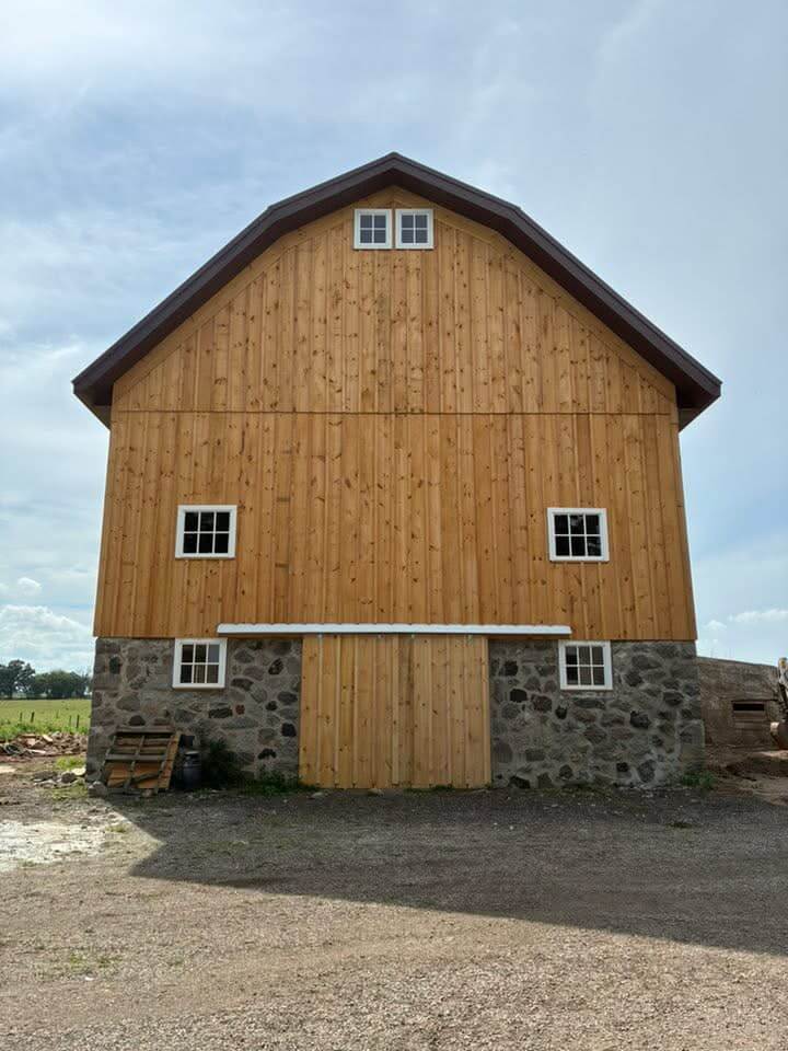 Gambrel Barn Revitalization view 2