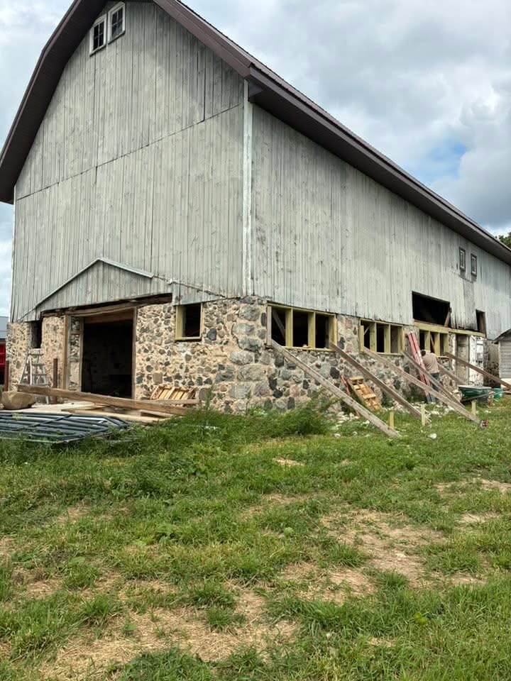 Gambrel Barn Revitalization view 5